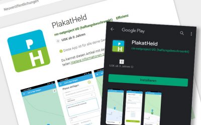 PlakatHeld App jetzt bei Google Play