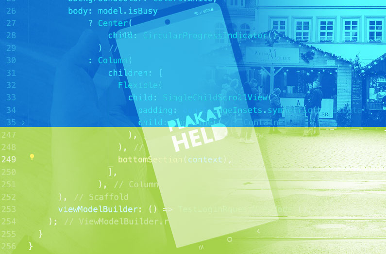 Grafik PlakatHeld App Changelog