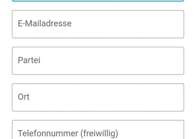 Grafik Screenshot App Testversion anfordern
