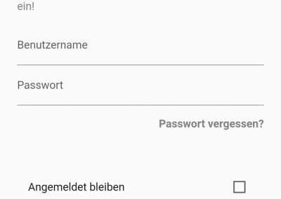 Grafik Screenshot App Testversion